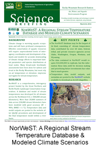 NorWeST: A Regional Stream Temperature Database and Modeled Stream Climate Scenarios